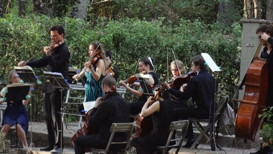 Konzert für 2 Violinen von J.S.Bach mit Prof. Rudolf Koelman, Italien 2012