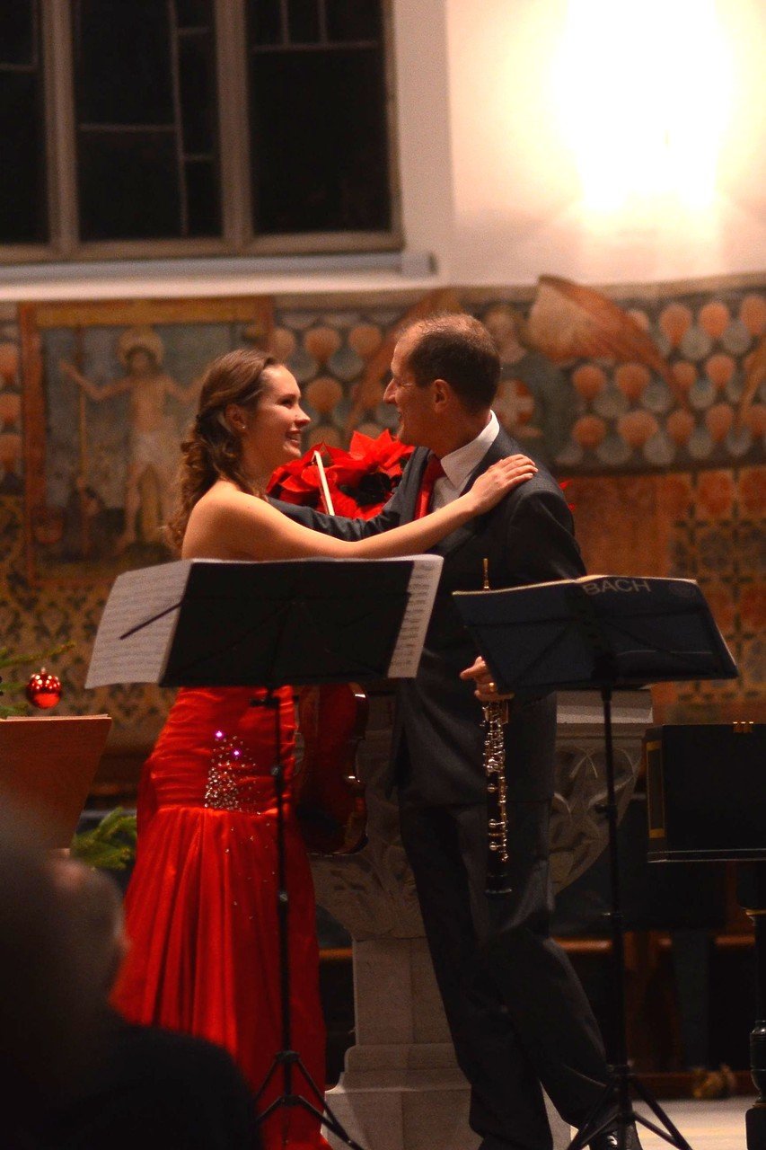Neujahrkonzert in der ref. Kirche Küsnacht mit Matthias Arter (Oboe); Konzert für Violine und Oboe von J.S.Bach